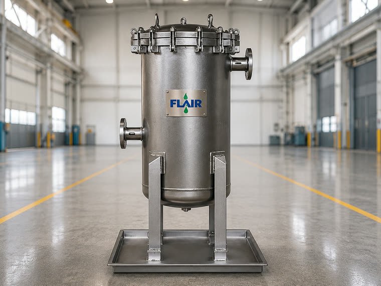 Bag Filter Housings manufactured by Flair